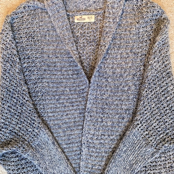 HOLLISTER OVERSIZED KNIT CARDIGAN - Picture 4 of 6